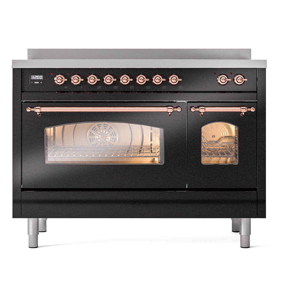 Nostalgie II 48 inch Induction Range with 6 Elements UPI486NMPBKP