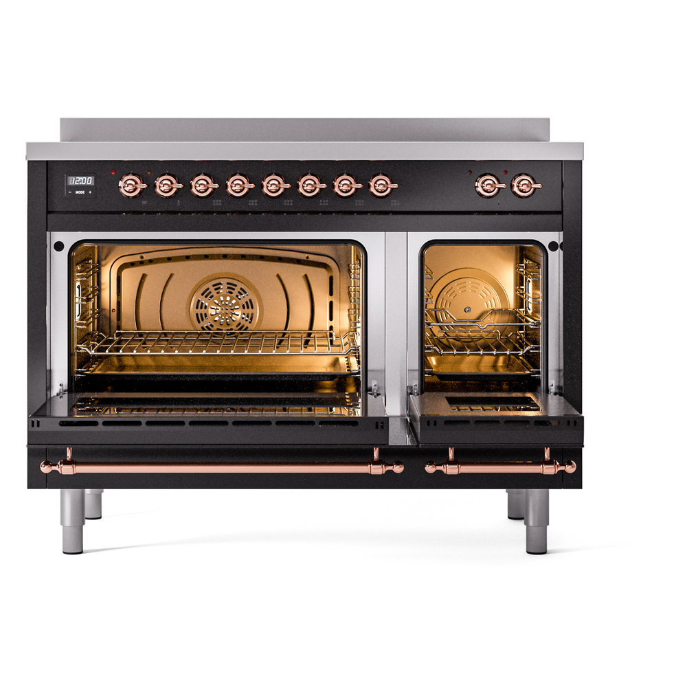 Nostalgie II 48 inch Induction Range with 6 Elements UPI486NMPBKP