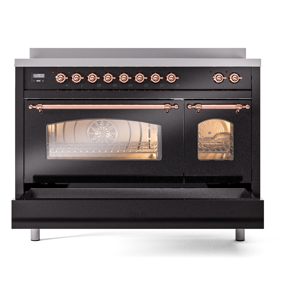 Nostalgie II 48 inch Induction Range with 6 Elements UPI486NMPBKP