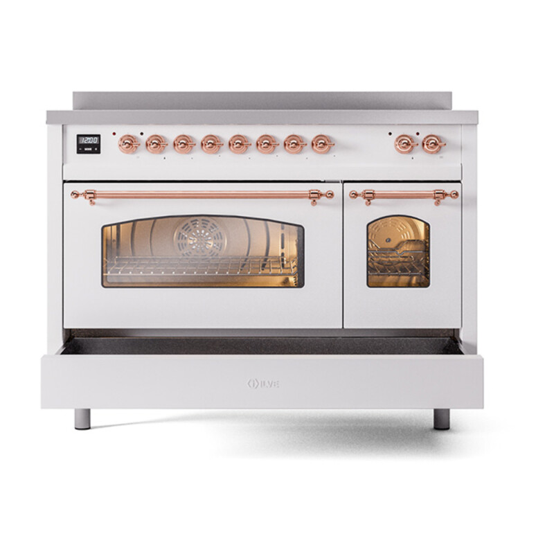 Nostalgie II 48 inch Induction Range with 6 Elements UPI486NMPWHP