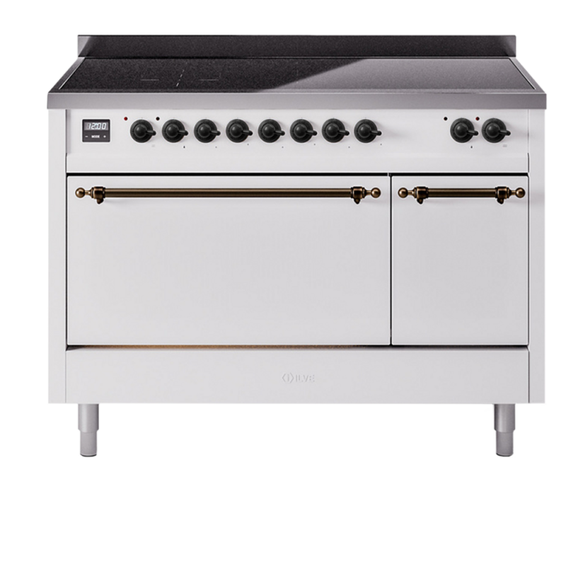 Nostalgie II 48 inch Induction Range with 6 Elements UPI486QNMPWHB
