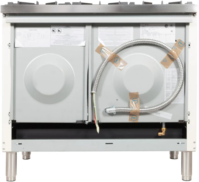 Nostalgie Series 48" Dual Fuel Liquid Propane Freestanding Range UPN120FDMPALP