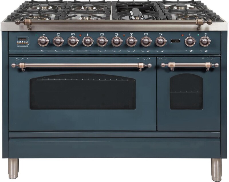 Nostalgie Series 48" Dual Fuel Natural Gas Freestanding Range UPN120FDMPGUY