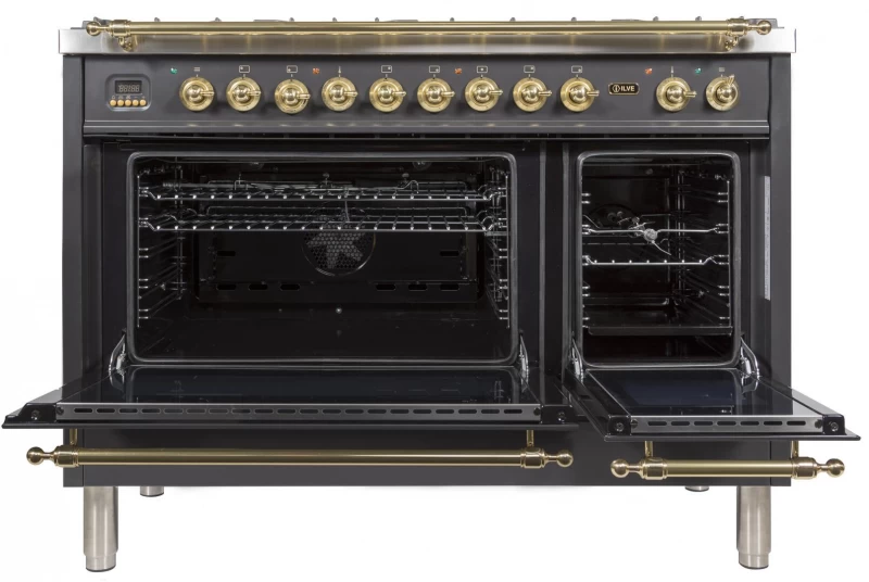 Nostalgie Series 48" Dual Fuel Natural Gas Freestanding Range UPN120FDMPM