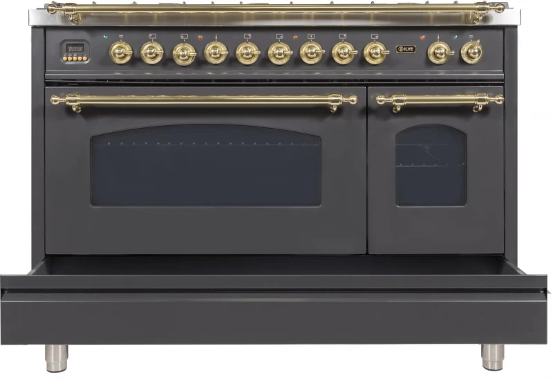 Nostalgie Series 48" Dual Fuel Natural Gas Freestanding Range UPN120FDMPM
