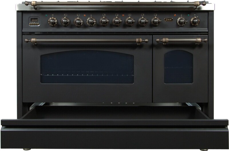 Nostalgie Series 48" Dual Fuel Natural Gas Freestanding Range UPN120FDMPMY