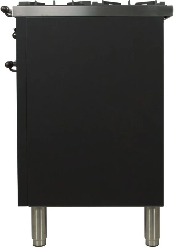 Nostalgie Series 48" Dual Fuel Liquid Propane Freestanding Range UPN120FDMPMYLP