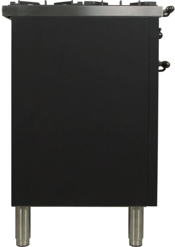 Nostalgie Series 48" Dual Fuel Liquid Propane Freestanding Range UPN120FDMPMYLP