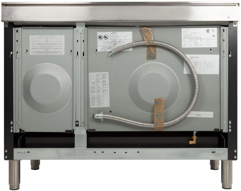 Nostalgie Series 48" Dual Fuel Liquid Propane Freestanding Range UPN120FDMPMYLP