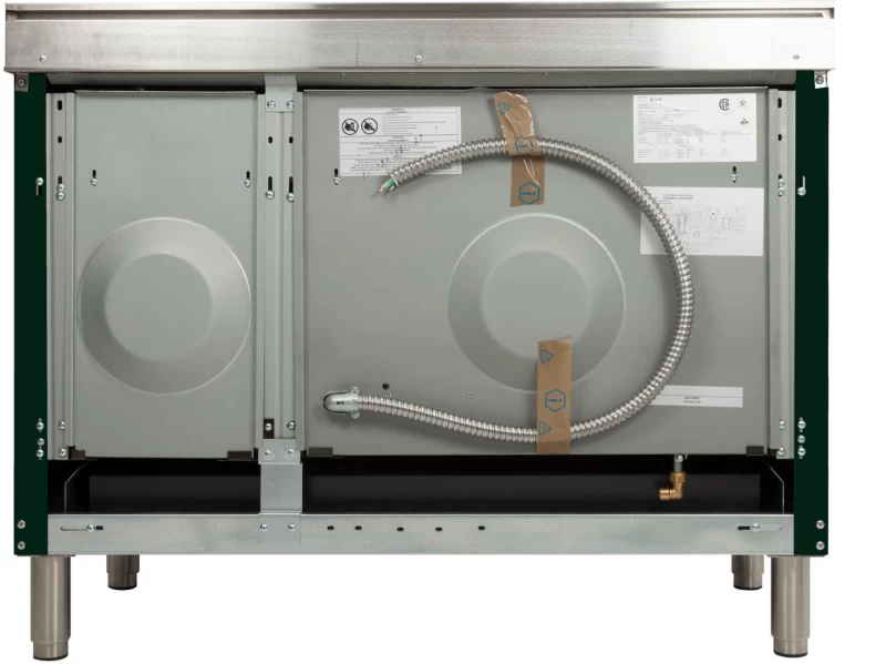 Nostalgie Series 48" Dual Fuel Liquid Propane Freestanding Range UPN120FDMPVSLP
