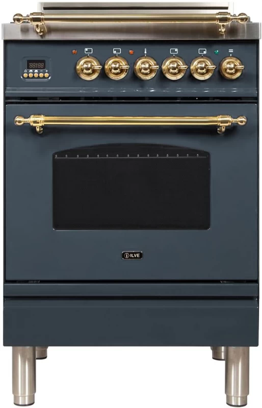 Nostalgie Series 24" Natural Gas Freestanding Range UPN60DVGGGU