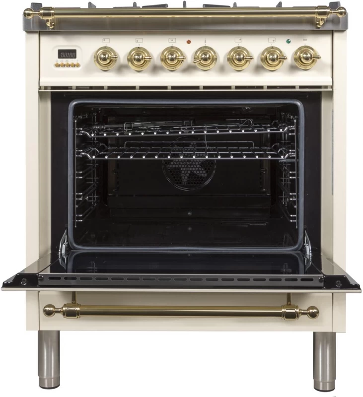 Nostalgie Series 30" Dual Fuel Liquid Propane Freestanding Range UPN76DMPALP