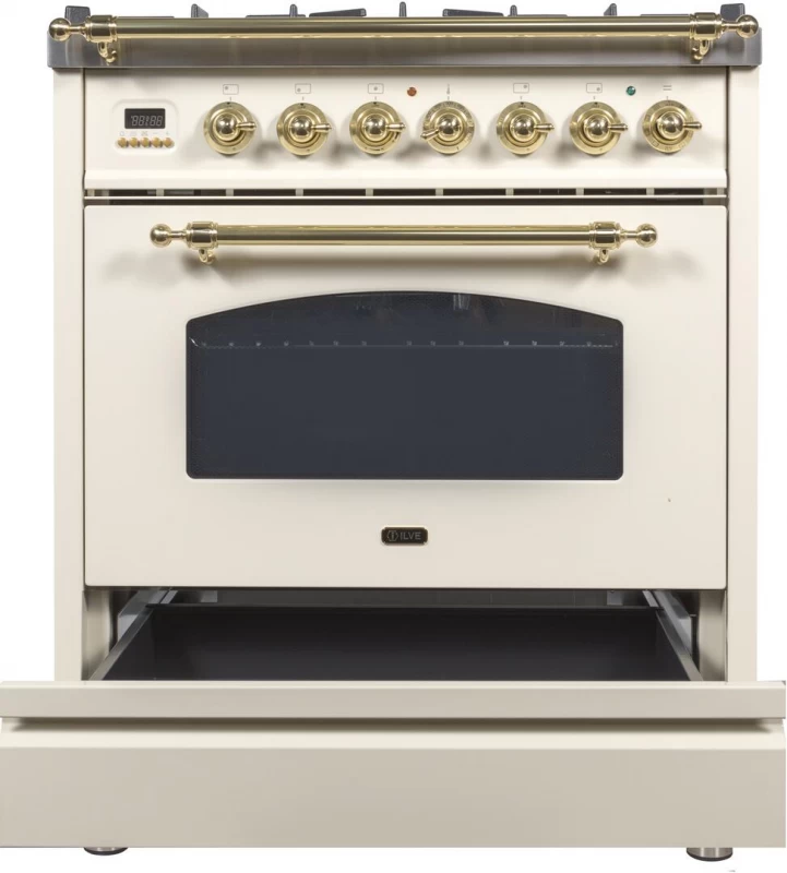 Nostalgie Series 30" Dual Fuel Liquid Propane Freestanding Range UPN76DMPALP