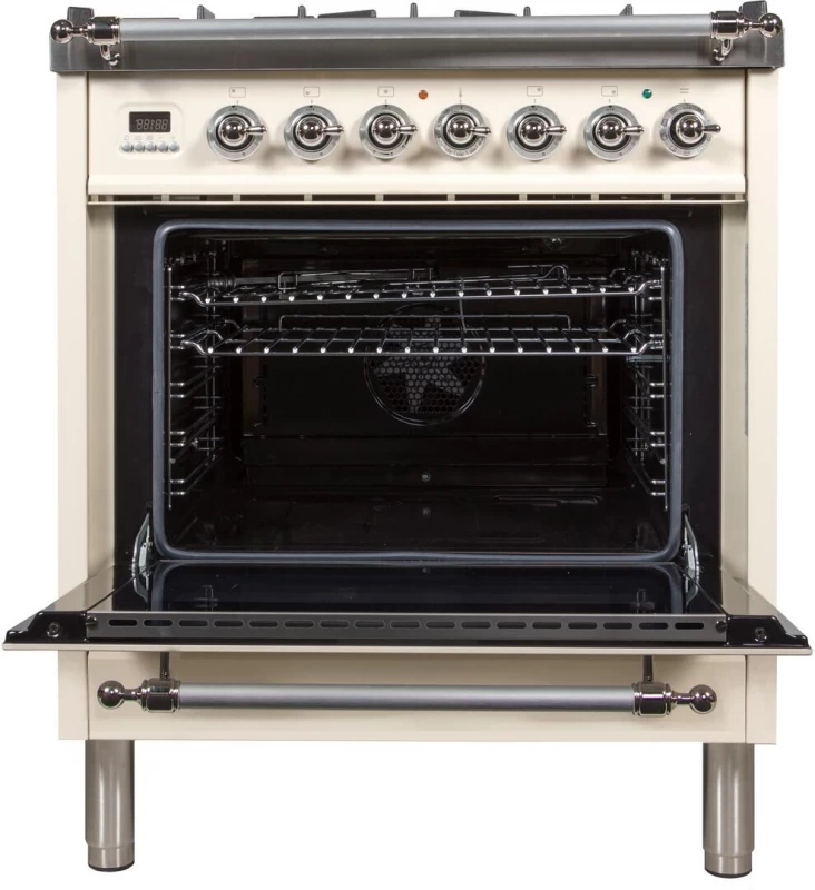 Nostalgie Series 30" Dual Fuel Liquid Propane Freestanding Range UPN76DMPAXLP