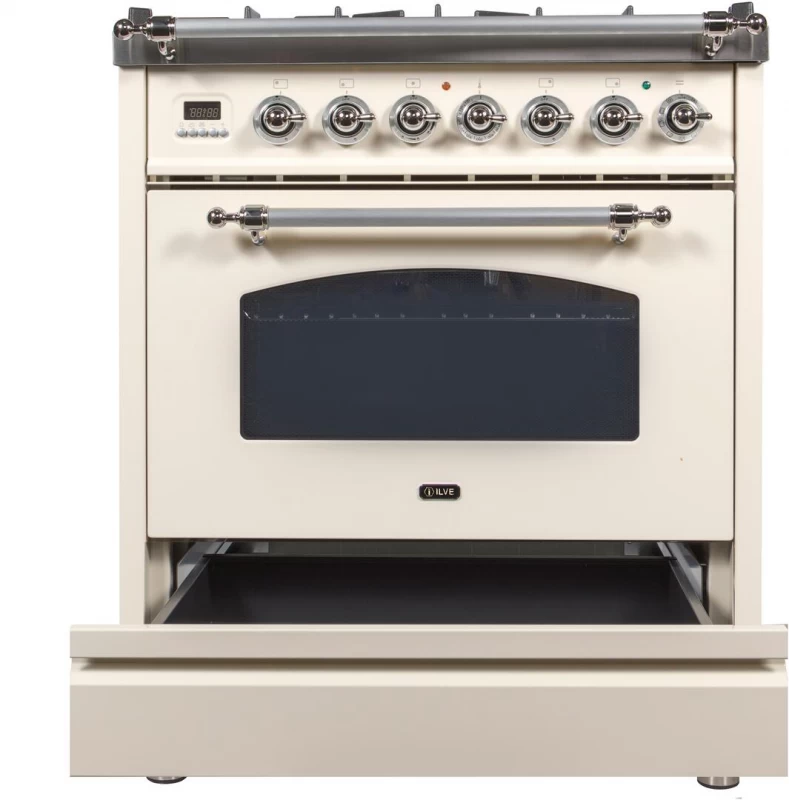Nostalgie Series 30" Dual Fuel Liquid Propane Freestanding Range UPN76DMPAXLP