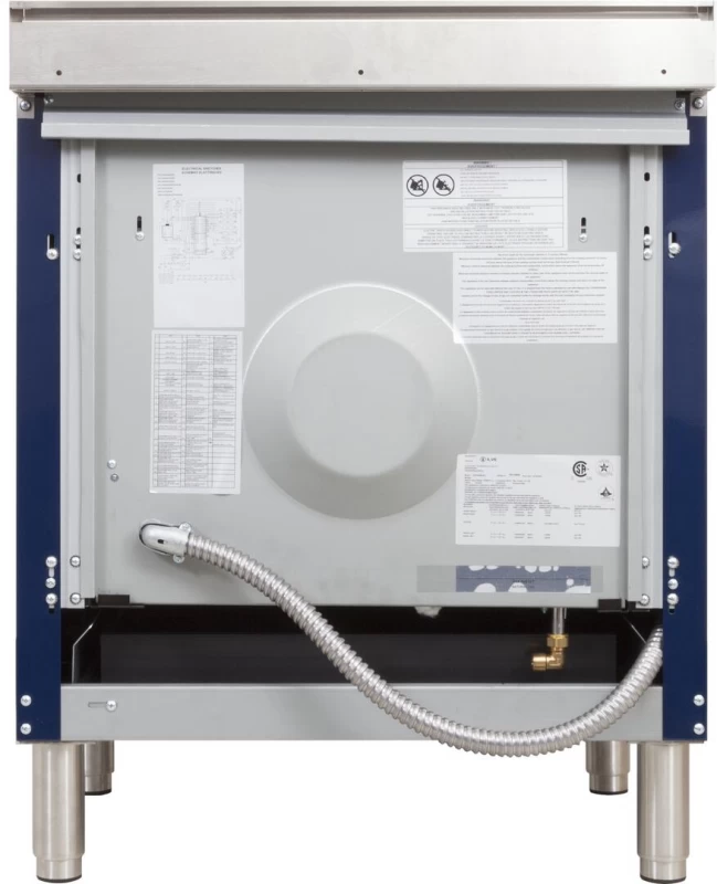 Nostalgie Series 30" Dual Fuel Liquid Propane Freestanding Range UPN76DMPBLLP