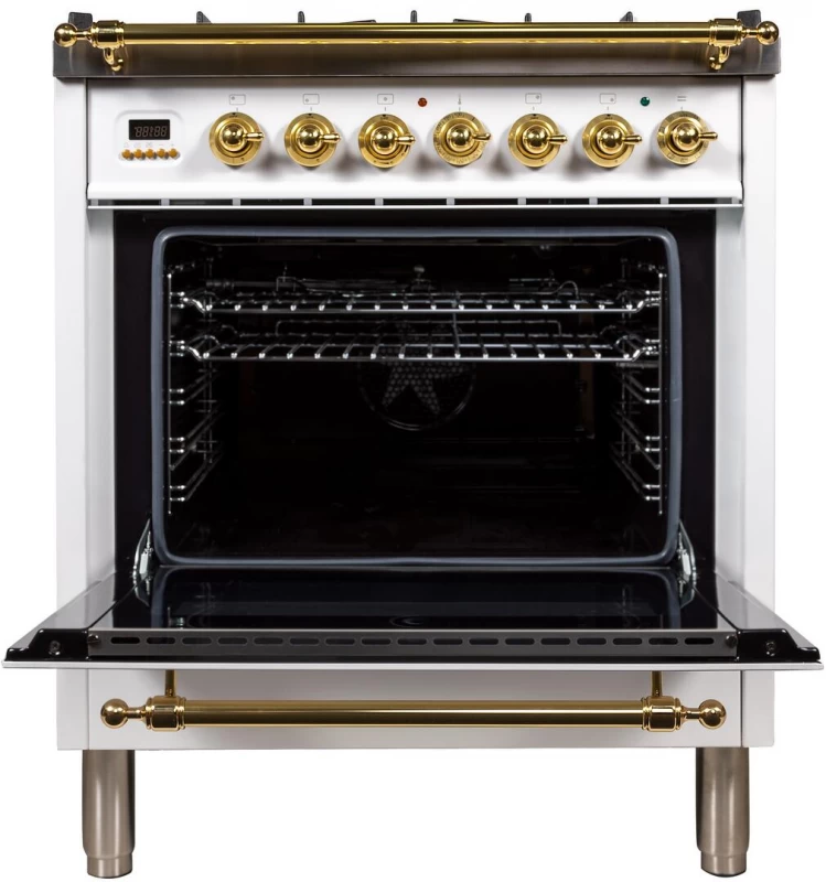 Nostalgie Series 30" Dual Fuel Liquid Propane Freestanding Range UPN76DMPBLP