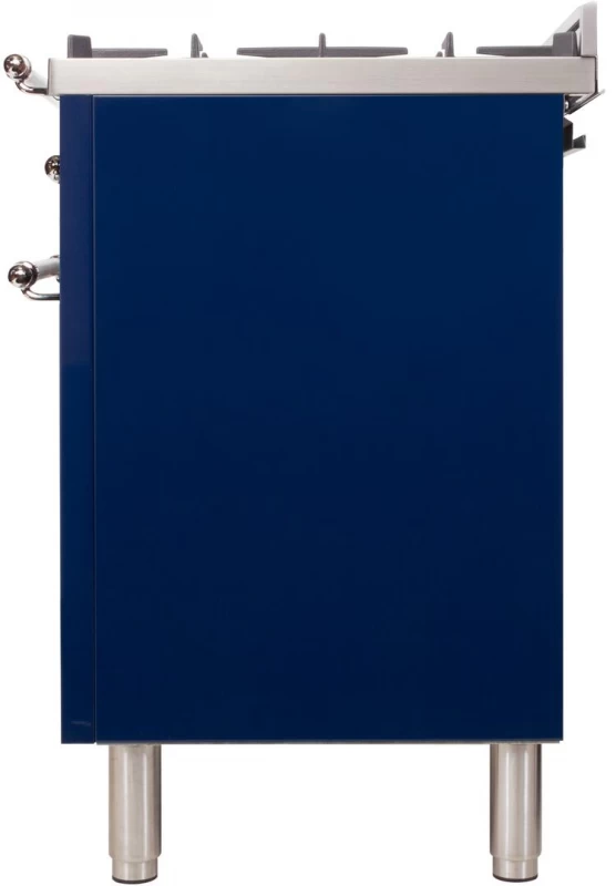 Nostalgie Series 30" Dual Fuel Liquid Propane Freestanding Range UPN76DMPBLXLP