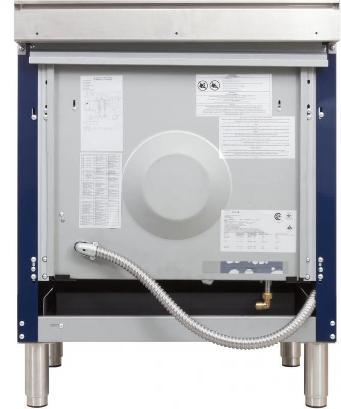 Nostalgie Series 30" Dual Fuel Liquid Propane Freestanding Range UPN76DMPBLXLP