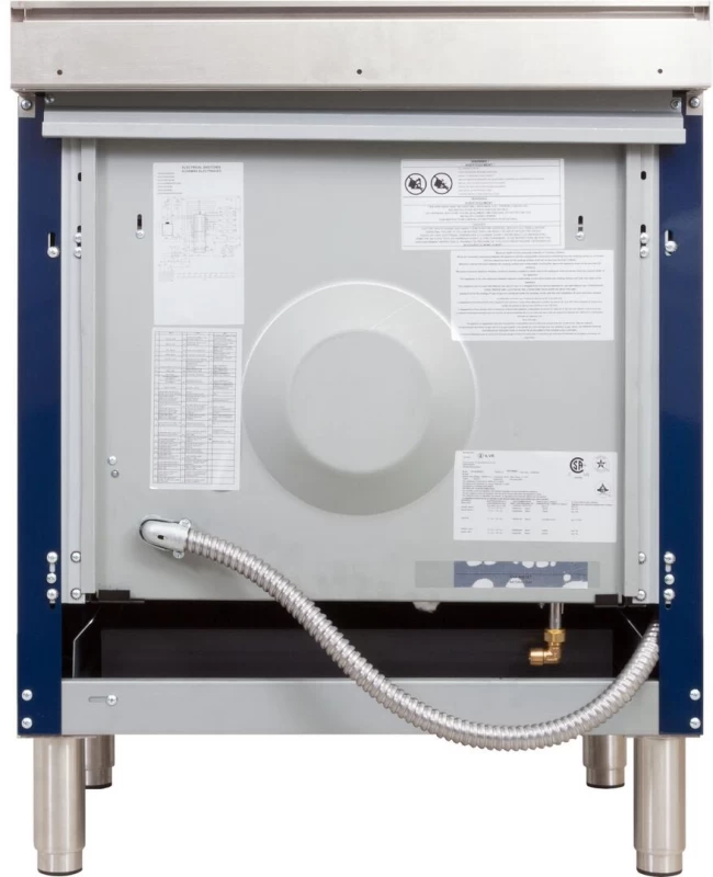 Nostalgie Series 30" Dual Fuel Liquid Propane Freestanding Range UPN76DMPBLYLP