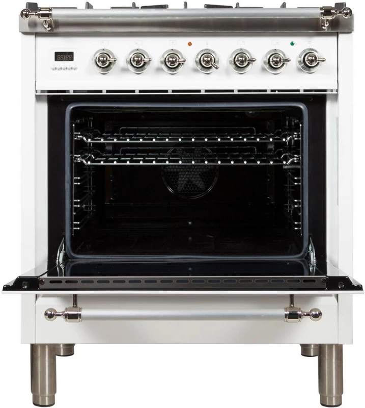 Nostalgie Series 30" Dual Fuel Natural Gas Freestanding Range UPN76DMPBX