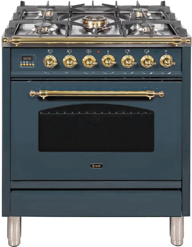 Nostalgie Series 30" Dual Fuel Liquid Propane Freestanding Range UPN76DMPGULP