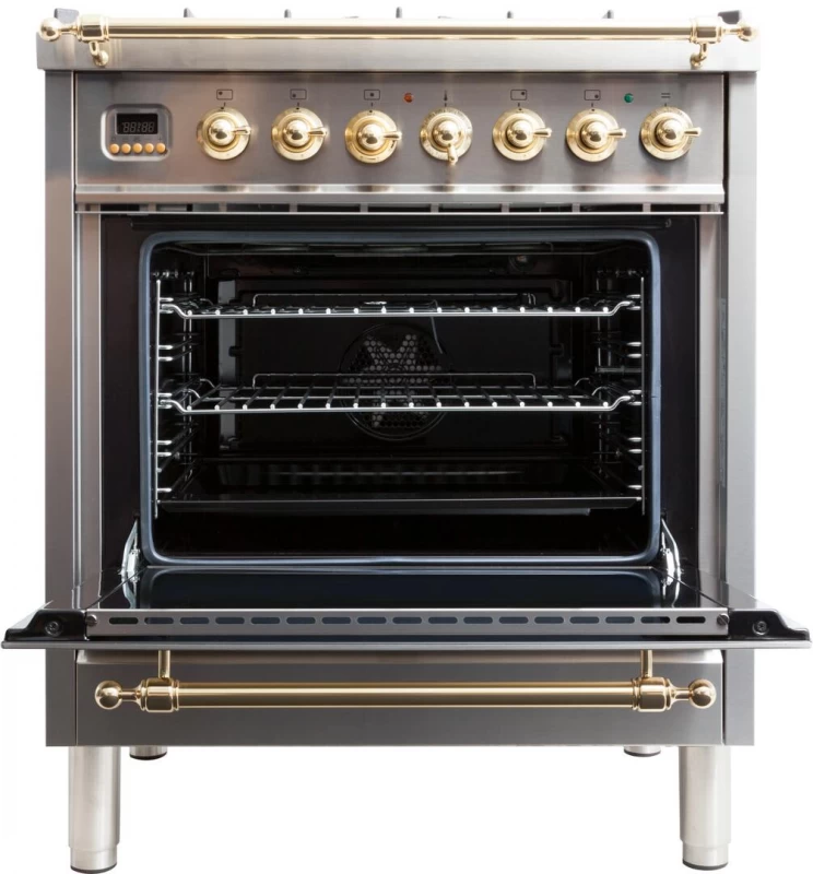 Nostalgie Series 30" Dual Fuel Liquid Propane Freestanding Range UPN76DMPILP