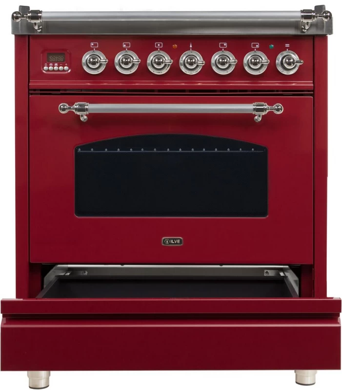 Nostalgie Series 30" Dual Fuel Natural Gas Freestanding Range UPN76DMPRBX