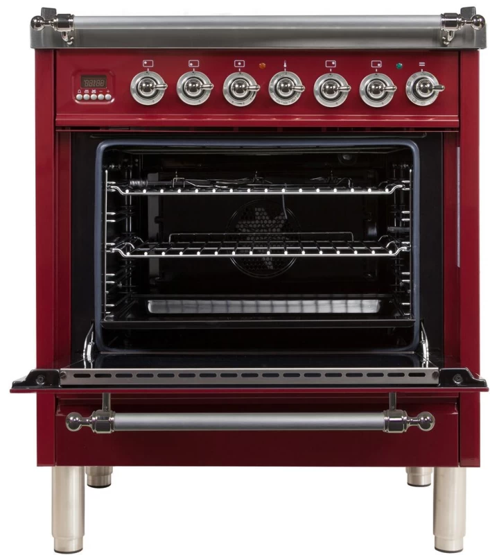 Nostalgie Series 30" Dual Fuel Liquid Propane Freestanding Range UPN76DMPRBXLP