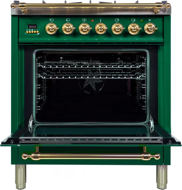 Nostalgie Series 30" Dual Fuel Liquid Propane Freestanding Range UPN76DMPVSLP