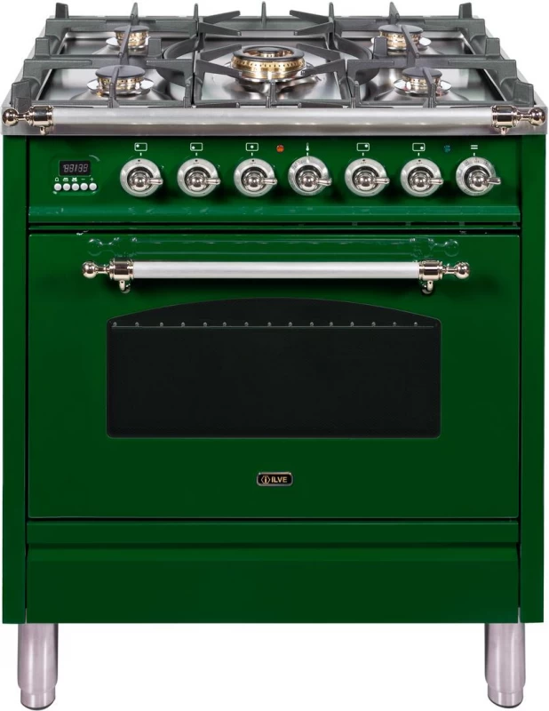 Nostalgie Series 30" Dual Fuel Natural Gas Freestanding Range UPN76DMPVSX