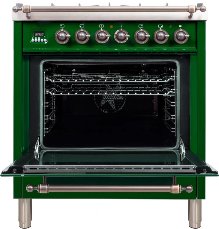 Nostalgie Series 30" Dual Fuel Natural Gas Freestanding Range UPN76DMPVSY