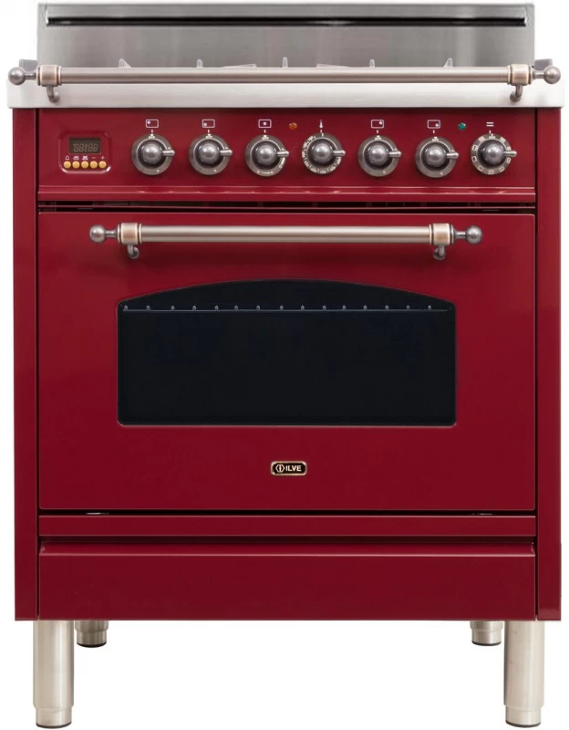 Nostalgie Series 30" Liquid Propane Freestanding Range UPN76DVGGRBYLP