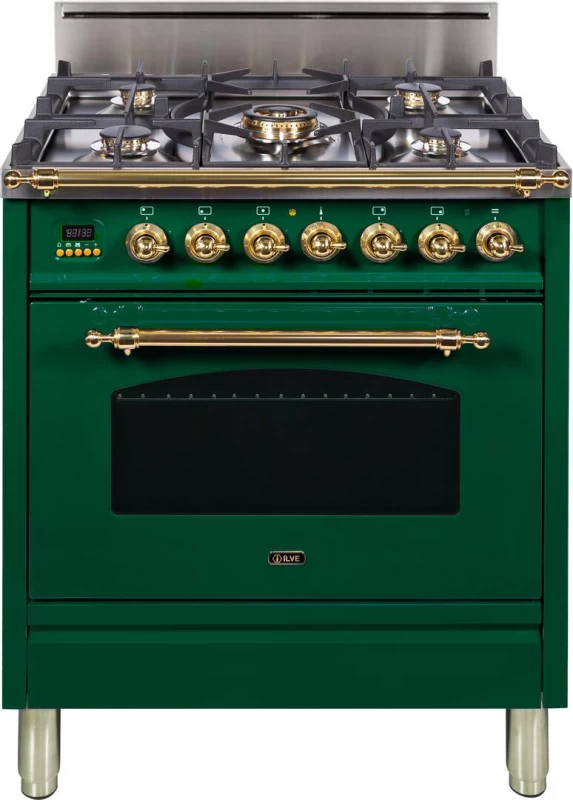 Nostalgie Series 30" Liquid Propane Freestanding Range UPN76DVGGVSLP