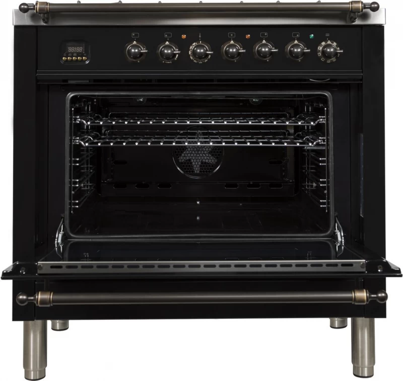 Nostalgie Series 36" Dual Fuel Liquid Propane Freestanding Range UPN90FDMPNYLP