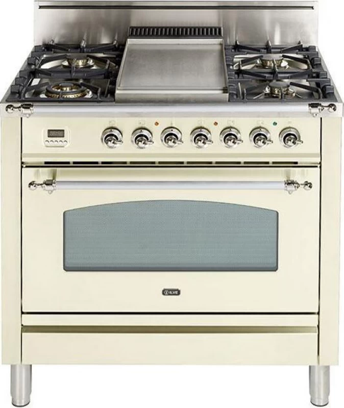 Nostalgie Series 36" Natural Gas Freestanding Range UPN90FDVGGAX
