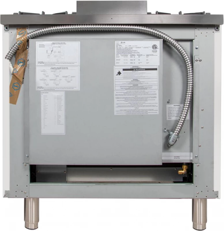 Nostalgie Series 36" Liquid Propane Freestanding Range UPN90FDVGGBLP