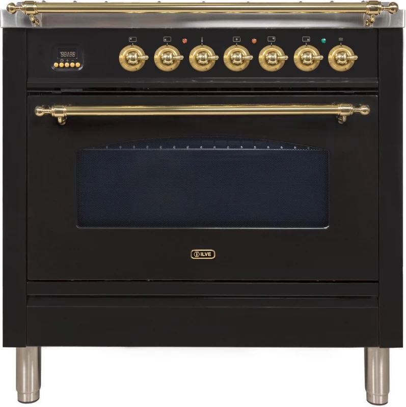 Nostalgie Series 36" Liquid Propane Freestanding Range UPN90FDVGGNLP