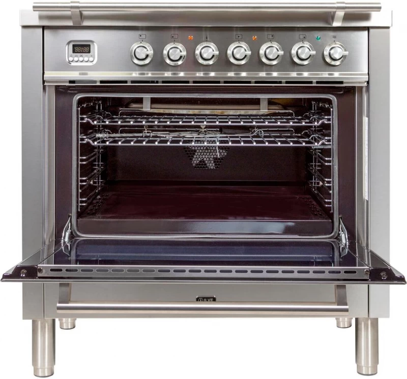 Professional Plus Series 36" Dual Fuel Liquid Propane Freestanding Range UPW90FDMPILP, product image 3 of 26