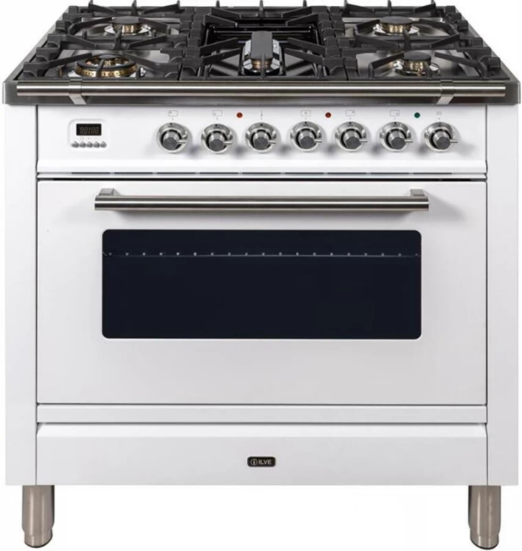 Professional Plus Series 36" Liquid Propane Freestanding Range UPW90FDVGGBLP, product image 2 of 27