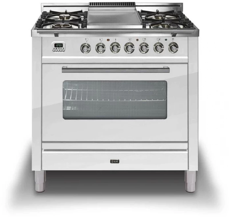 Professional Plus Series 36"Liquid Propane Freestanding Range UPW90FDVGGBXLP