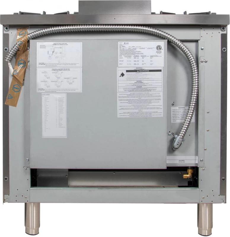Professional Plus Series 36" Natural Gas Freestanding Range UPW90FDVGGI, product image 8 of 28