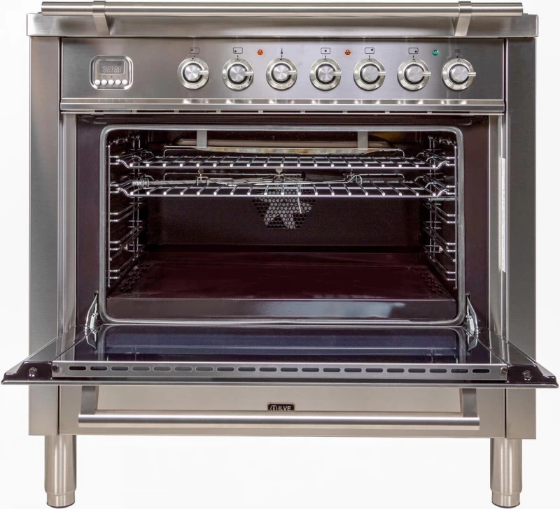 Professional Plus Series 36" Liquid Propane Freestanding Range UPW90FDVGGILP, product image 3 of 28