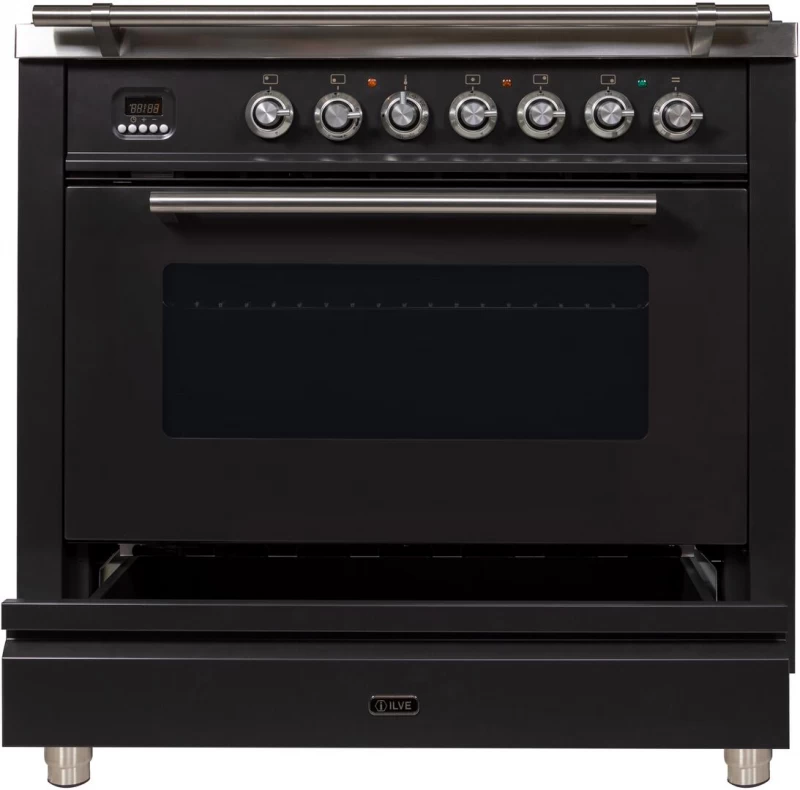 Professional Plus Series 36" Natural Gas Freestanding Range UPW90FDVGGM, product image 3 of 27