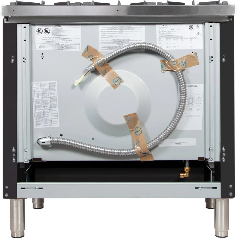Professional Plus Series 36" Liquid Propane Freestanding Range UPW90FDVGGMLP, product image 7 of 27