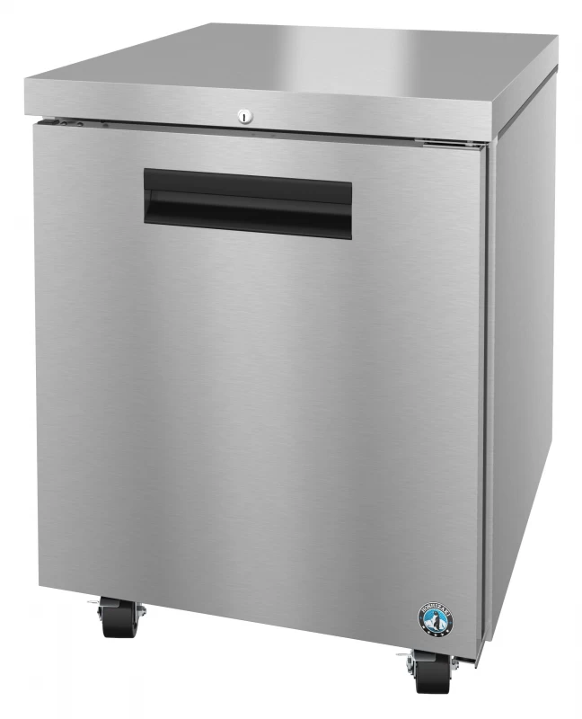 UR27B-01, Refrigerator, Single Section Undercounter, Stainless Door with LockTitle UR27B01