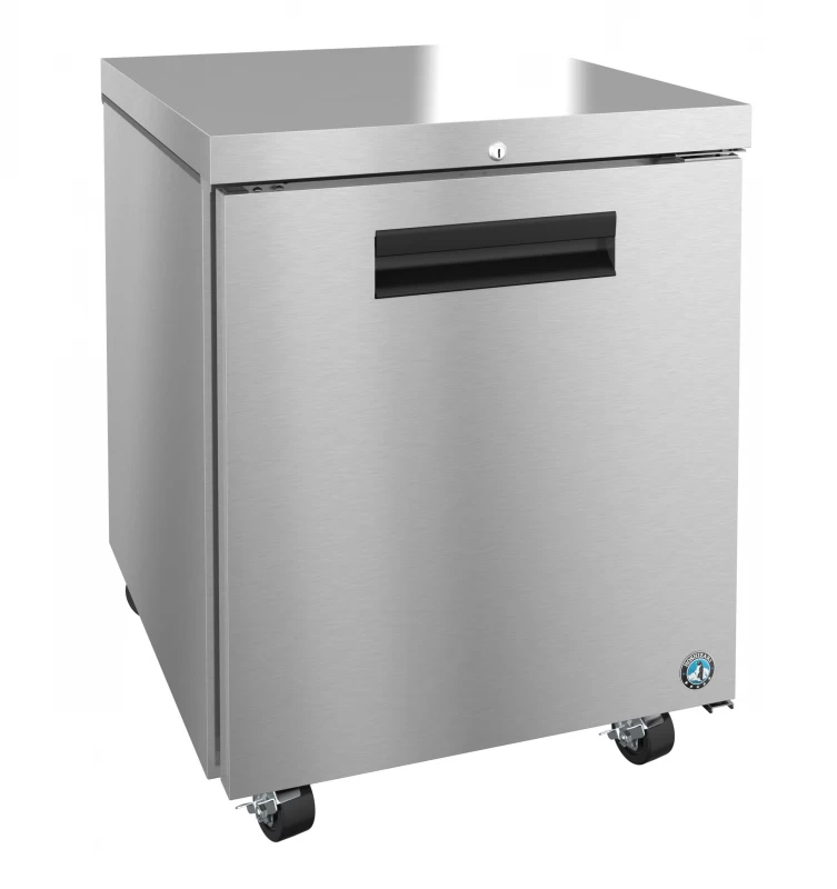 UR27B-01, Refrigerator, Single Section Undercounter, Stainless Door with LockTitle UR27B01