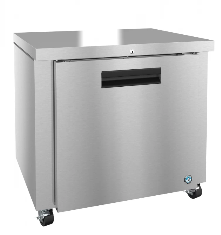 UR36B-01, Refrigerator, Single Section Undercounter, Stainless Door with LockTitle UR36B01