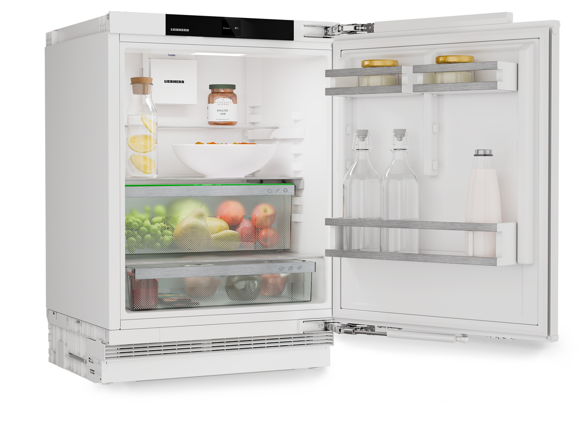 Fridge suitable for undercounter installation with EasyFresh, Right Hinged UR3750