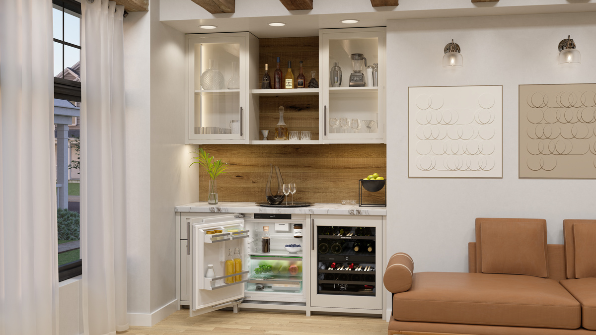 Fridge suitable for undercounter installation with EasyFresh, Right Hinged UR3750